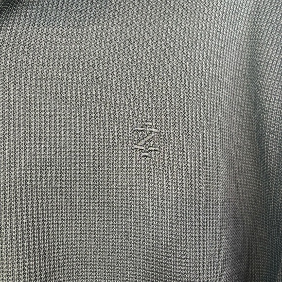 IZOD Performance Black Textured Full Zip Jacket Men's XL Golf Athleisure - Picture 6 of 8